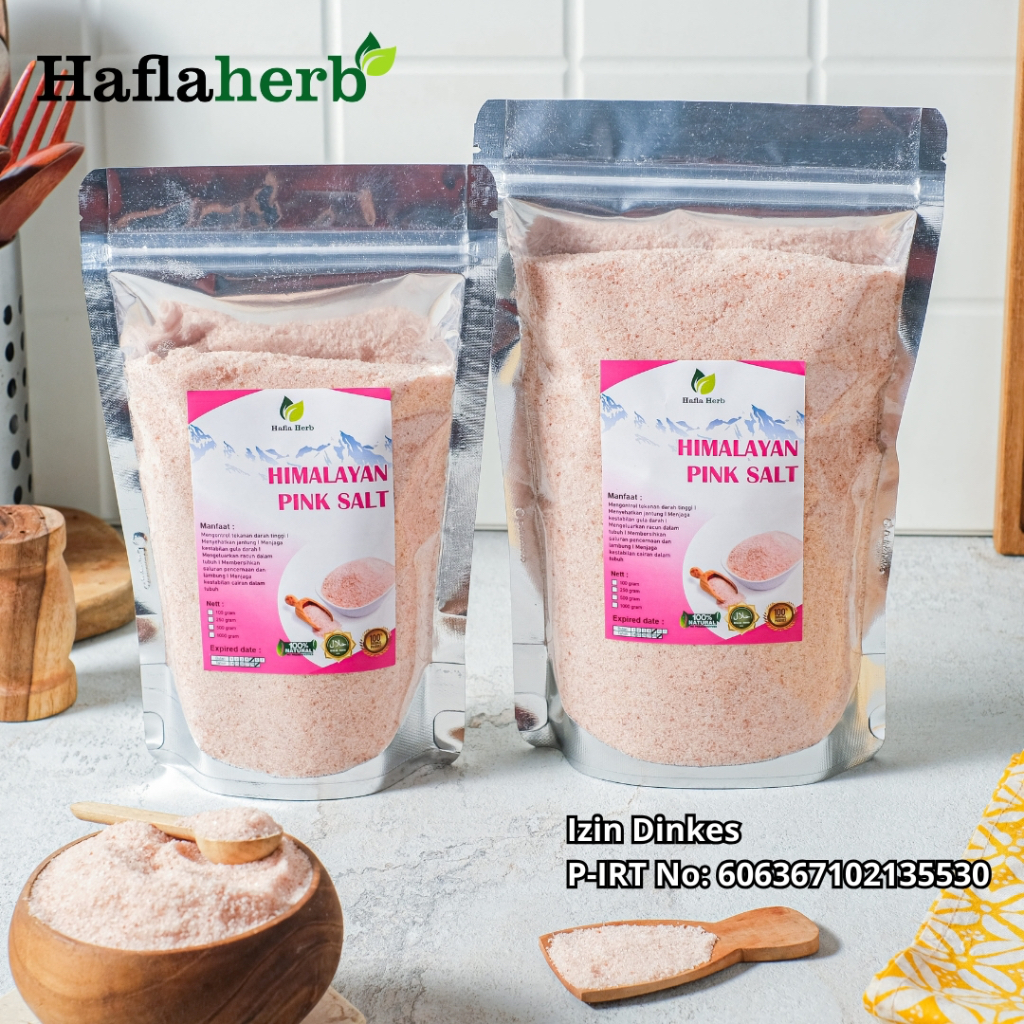 

Garam Himalaya Original 500 gram Asli Organik Garem Himalayan Salt Himsalt Organic MPASI