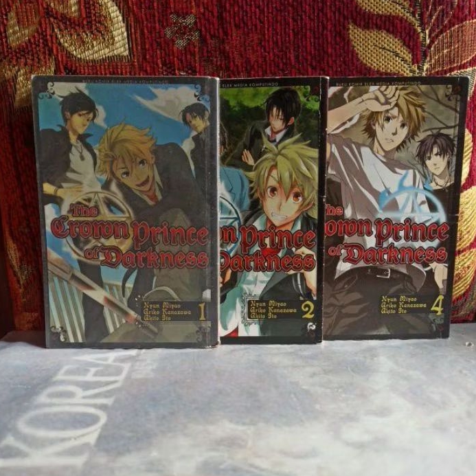 Komik Original The Croron Prince of Darkness Volume 1,2,4 Tamat Minus Volume 3 Nyun Miyao