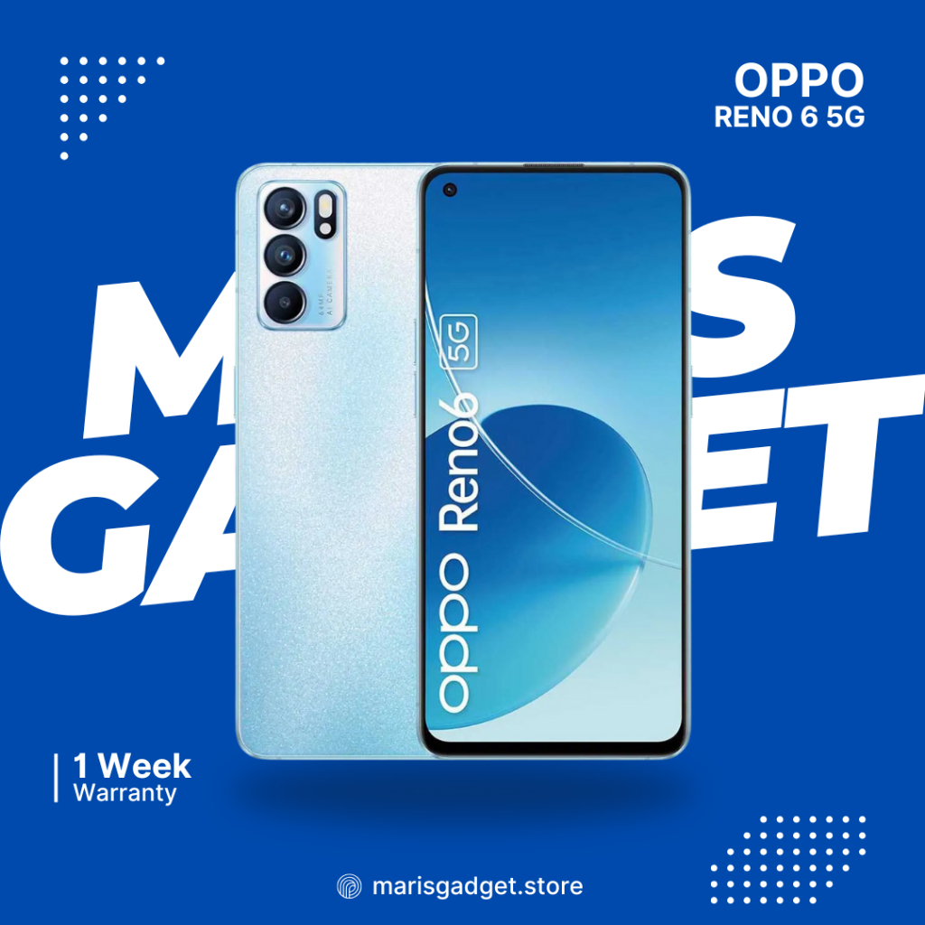 OPPO RENO 6 5G SECOND NOMINUS FULLSET ORI 100% BERGARANSI