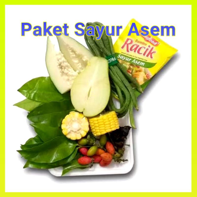 

Paket Sayur Asem