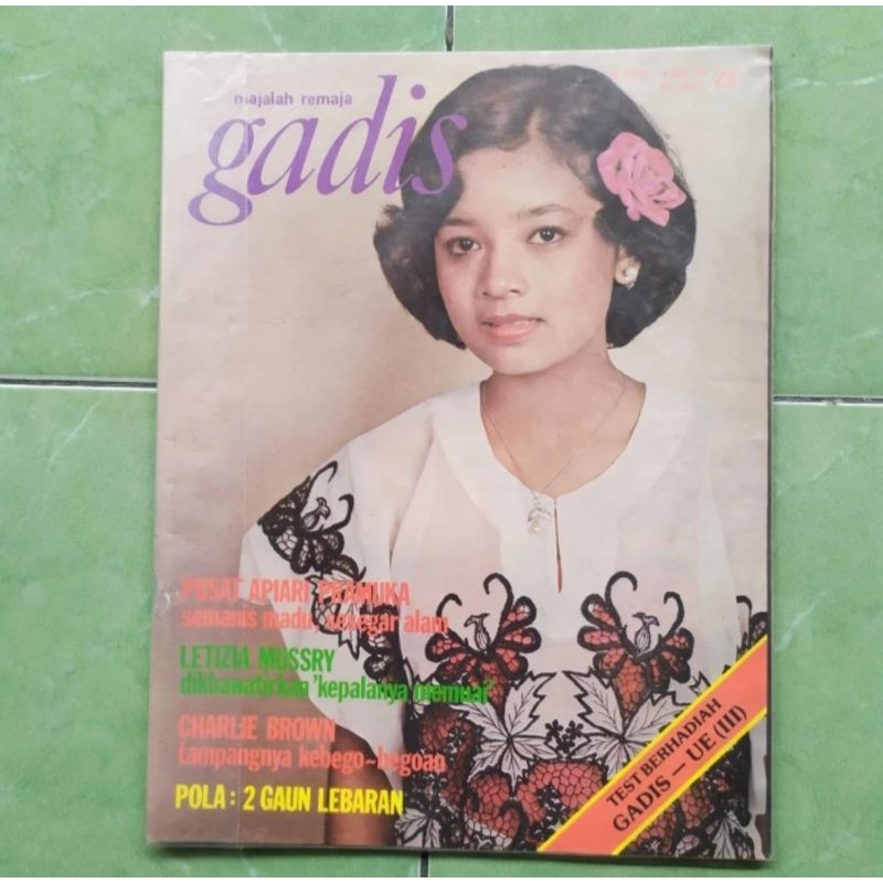 majalah remaja GADIS no. 23 1977 jadul lawas lama