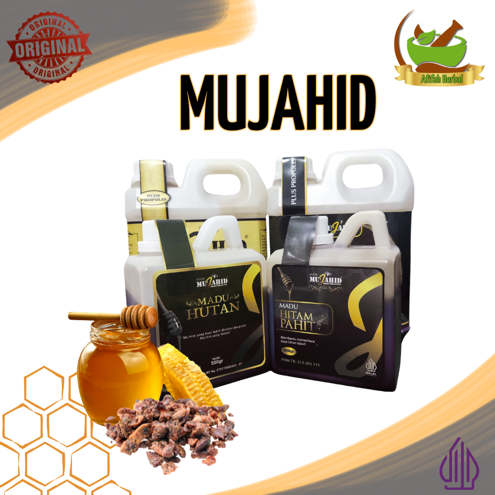 

Madu Mujahid Original Madu Hitam Plus Propolis | Madu Hutan dengan Propolis | Madu Kesehatan