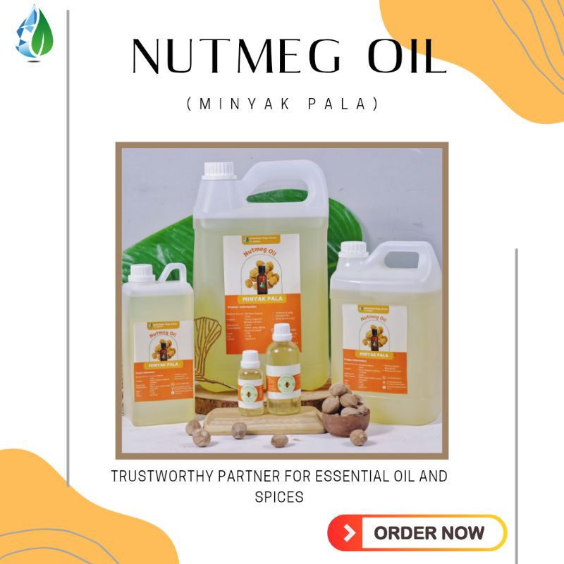 

Minyak Pala (Nutmeg Oil) 5 Liter
