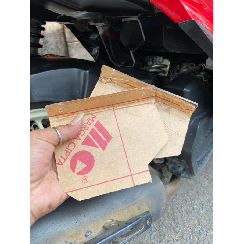 MUDFLAP Vario 125 150 Led Akrilik Standar ( 4mm)