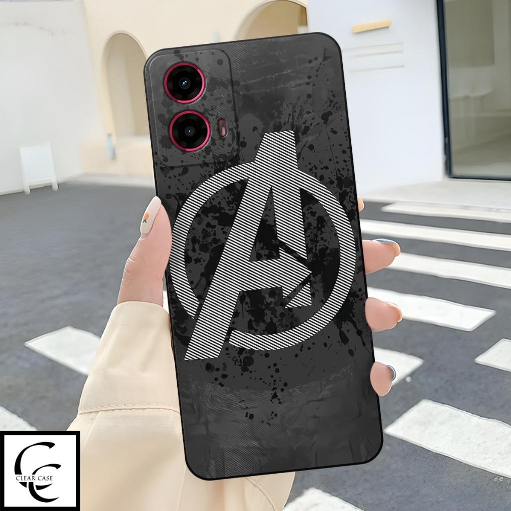 Softcase Handphone Motorola G45 Terbaru 2025 Motif Avengar | Case Motorola G45 Terbaru | Pelindung H