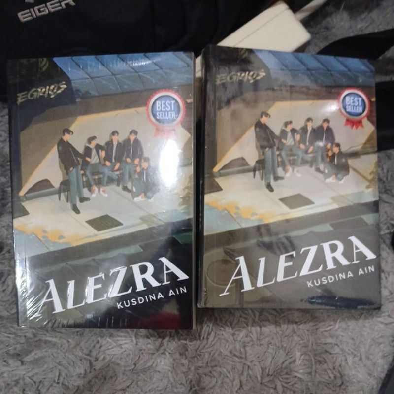 Novel Alezra new Cover Sc+Bookmart by Kusdina Ain ~Gratis Biaya Packing