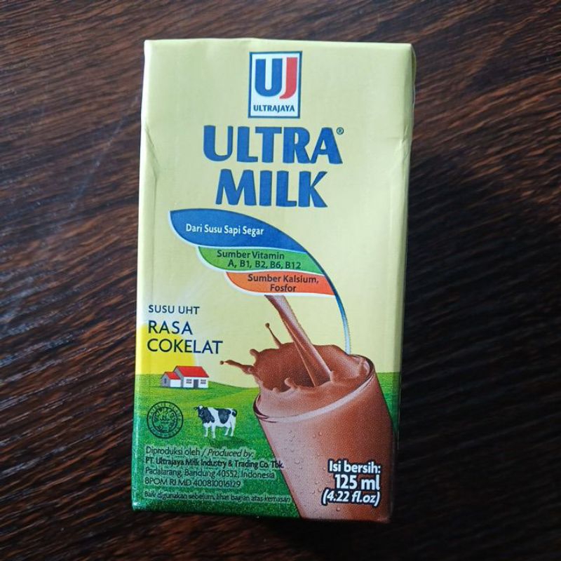 

ULTRA MILK RASA COKLAT 125ML