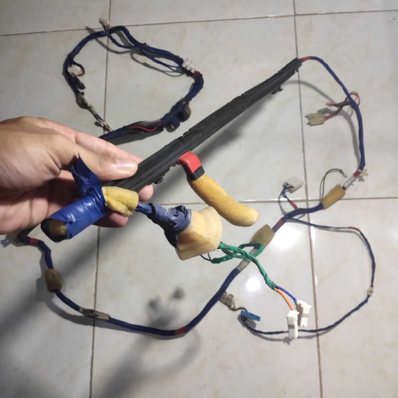 Kabel body mesin cuci samsung wf650u2 series wf650u wf650zkwq ori