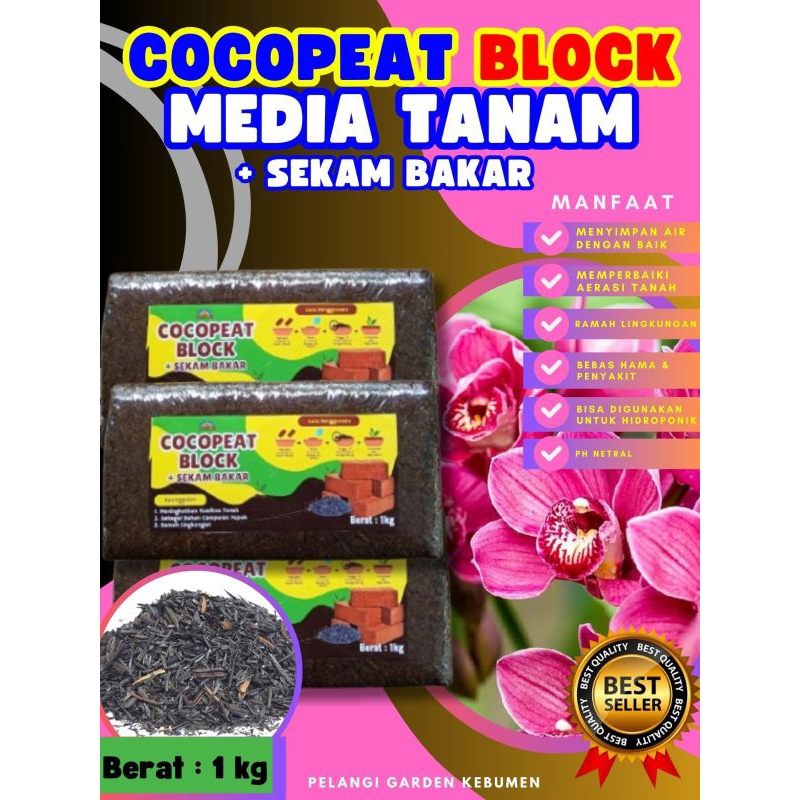 PALING LARIS  Cocopeat Kasar, Cocopeat Kering, Cocopeat Low Ec