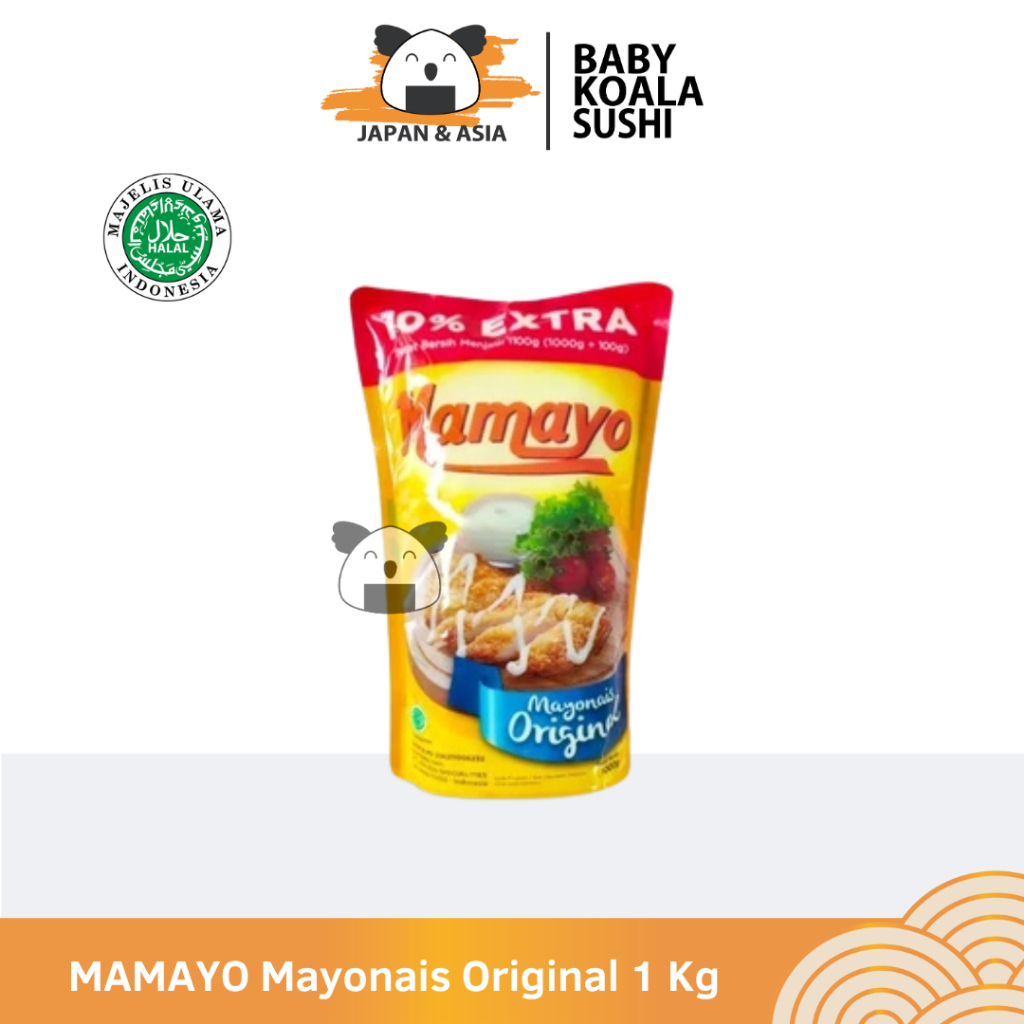 

MAMAYO Mayonais Original 1 Kg Halal │ Mayonnaise Original