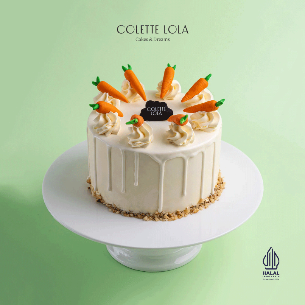 

Kue / Cake Colette Lola Carol's Carrot - Round 14cm