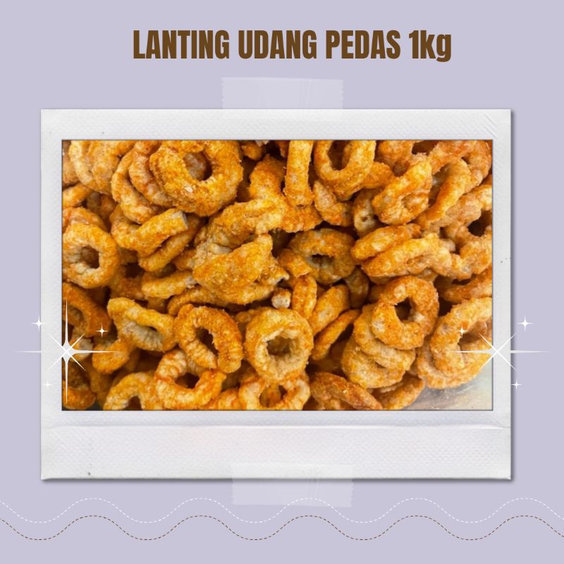 

PROMK Lanting Udang Slondok Udang original dan pedas 1kg