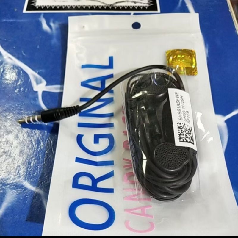 Handsfree/Headset Samsung A22(5G), A72, A73Terenak suara Super Bass Cy Bawaan Ori Made In Indonesia 