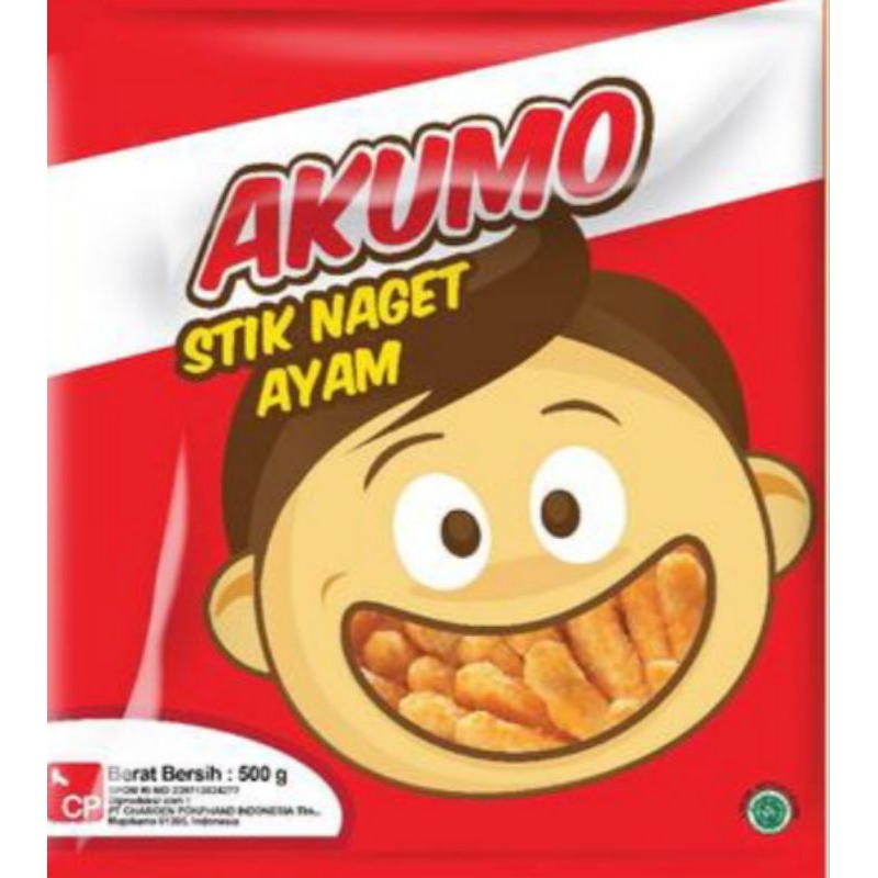 

AKUMO CHICKEN NUGGET STIK 500GR