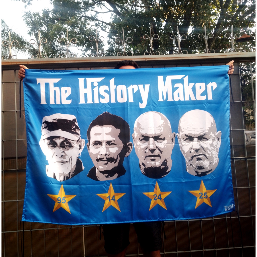BENDERA PERSIB THE HISTORY MAKER