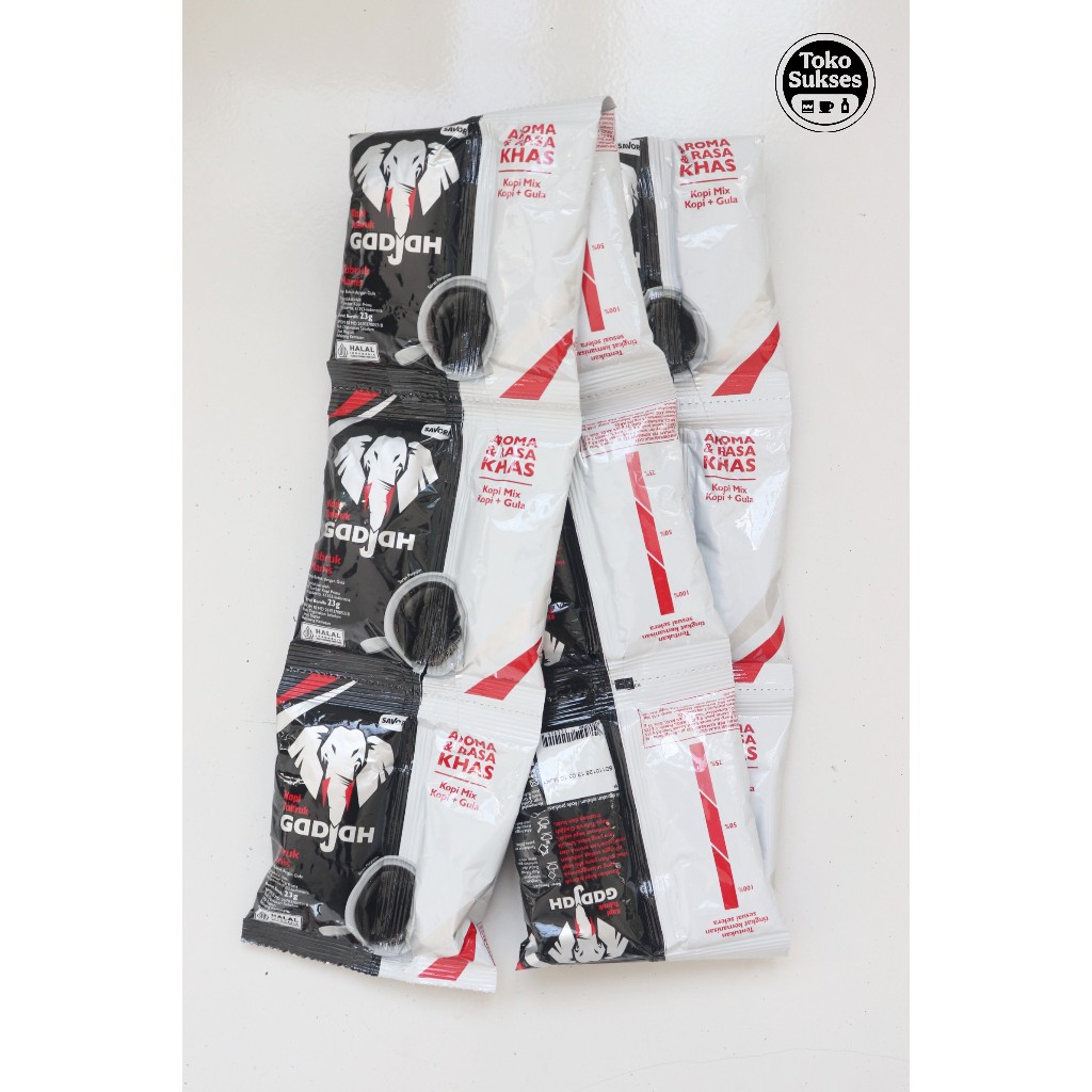 

Kopi Gajah Kopi Instan 23g isi 10 pcs