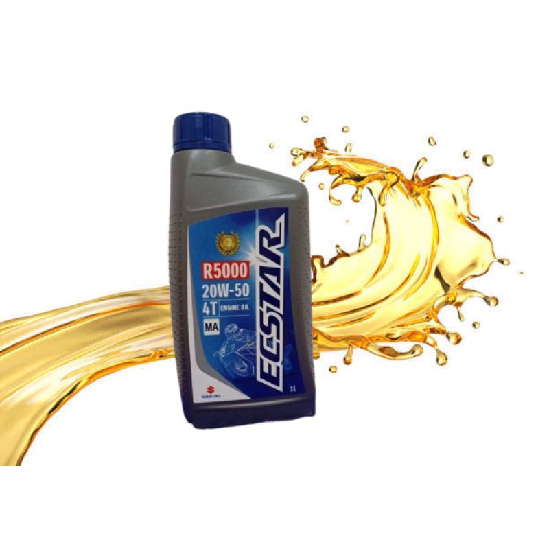 OLI SUZUKI ECSTAR SGO ECSTAR 4T 20W-50 1Liter OLI SUZUKI 1000ML ECSTAR