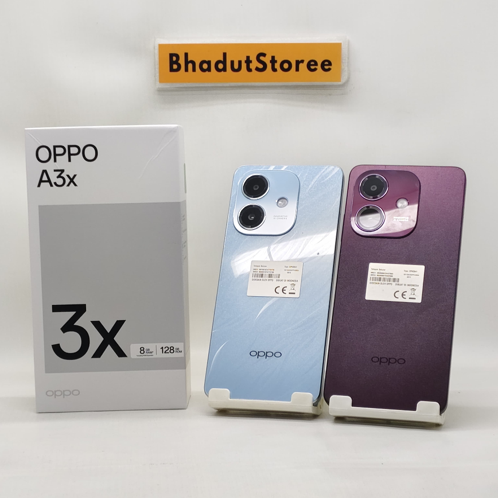 Oppo A3x 4/64 4/128 GB Garansi Resmi Indonesia Second Fullset