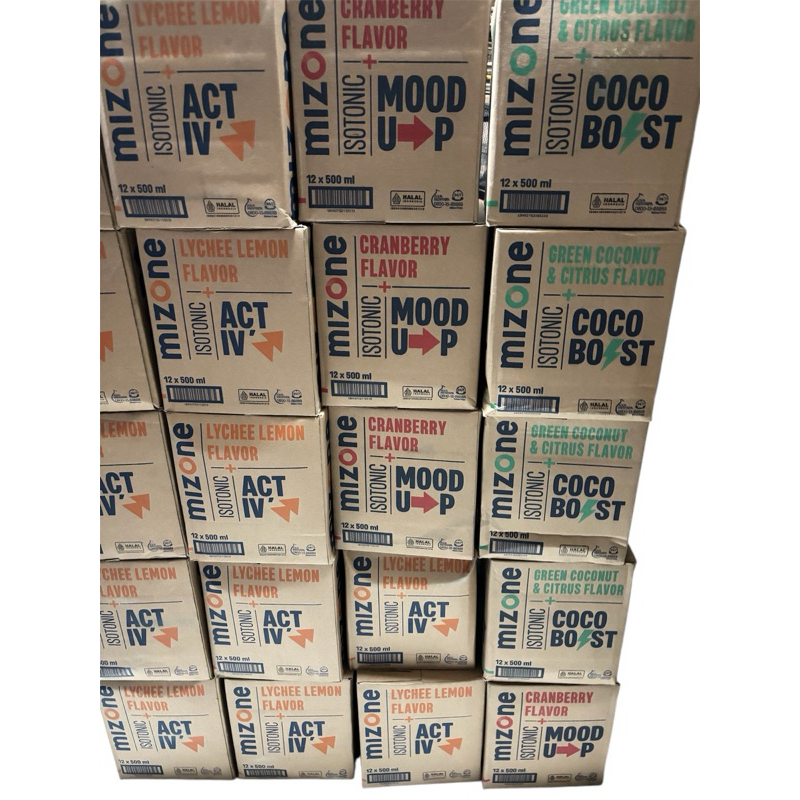 

Perdus Mizone Minuman Isotonik 500 ML Isi 12 Botol