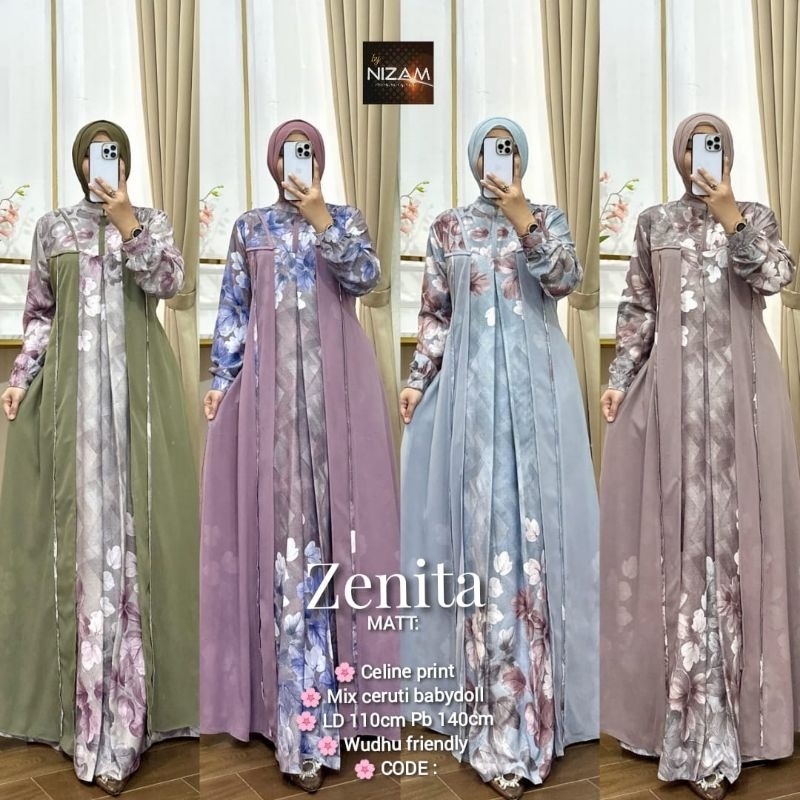 GAMIS ZENITA DRESS BY NIZAM
