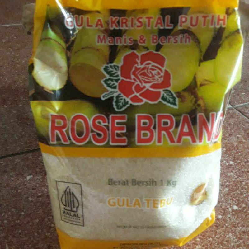 

Gula rose brand kemasan 1 kg