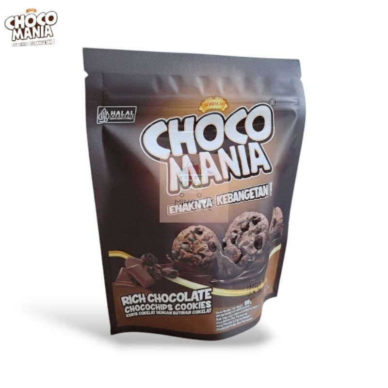 

Chocomania Rich Chocolate 69gr - Choco Mania Choco Chps Cookies