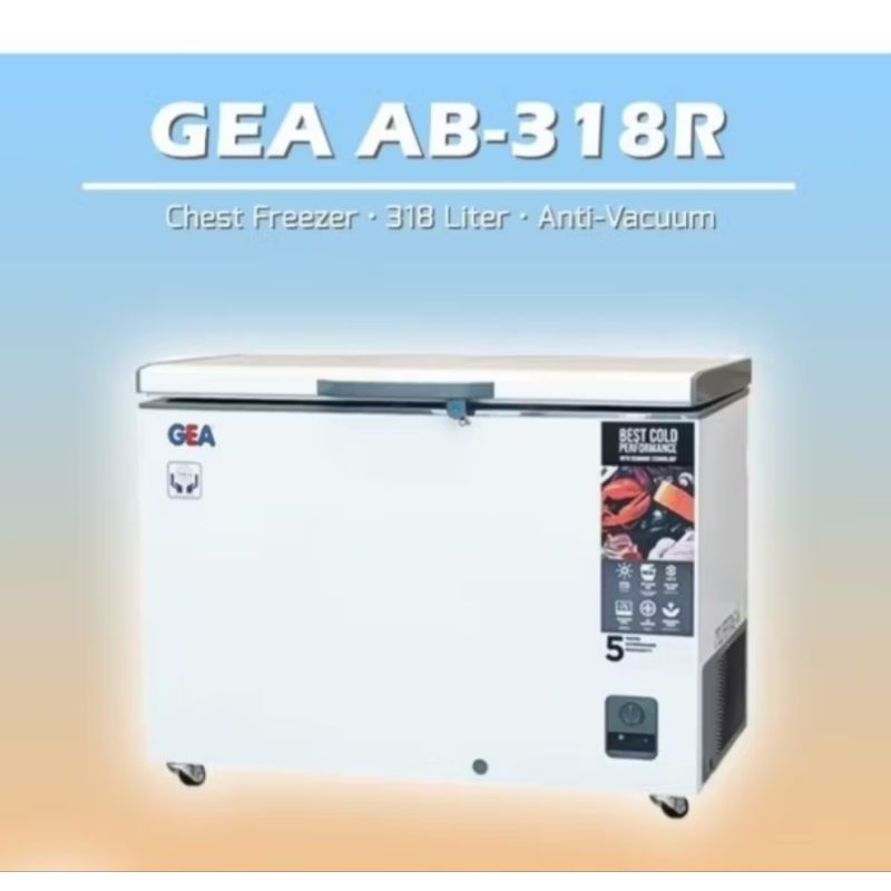 FREEZER BOX GEA AB 318 KAPASITAS 300 LITER