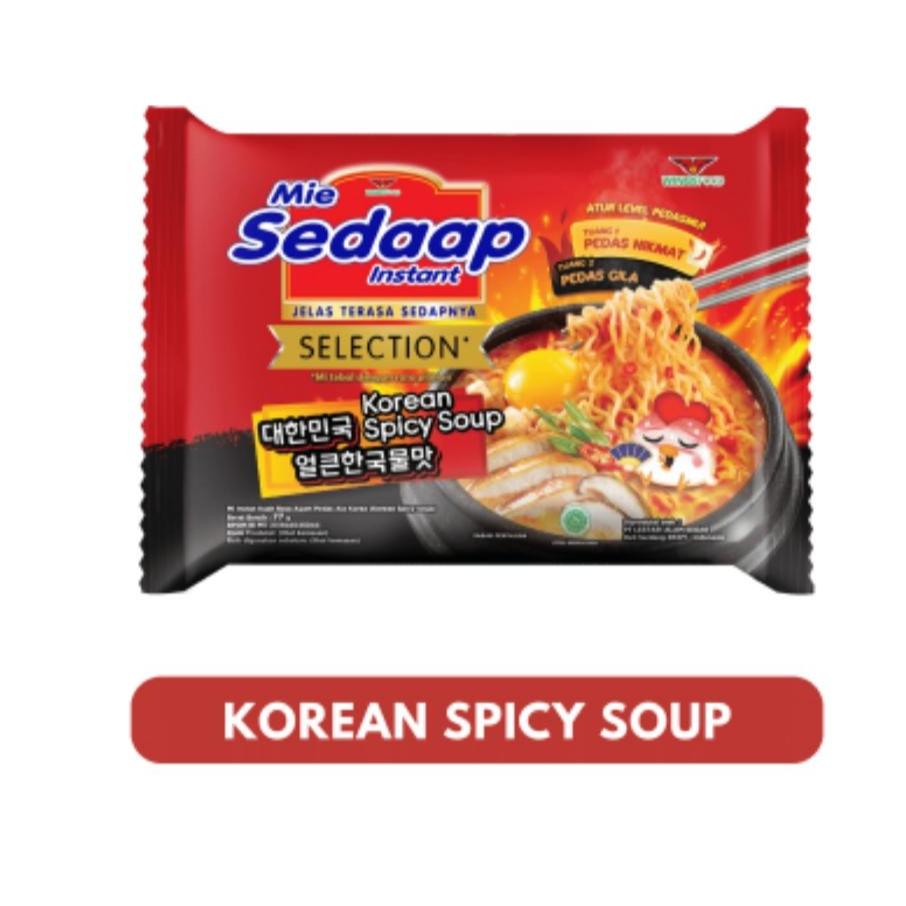 

SEDAAP SELECTION KOREAN SPICY SOUP [1DUS ISI 40PCS]
