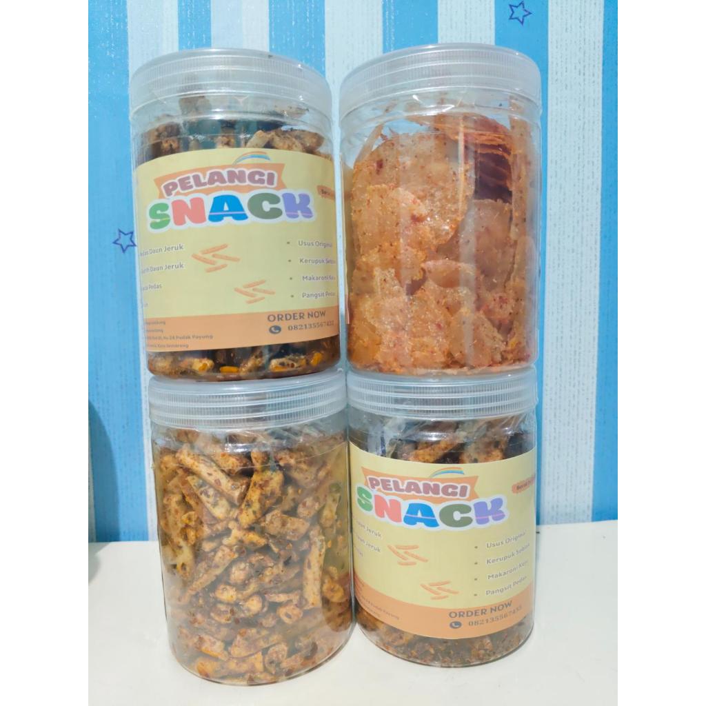 

Kemasan Toples Basreng usus cikruh basreng gurih kripca pedas kripca pedas daun jeruk makaroni keju //Pilih Menu Chat Admin