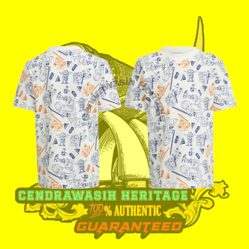 Adidas X Star Wars Young Jedi Tee Off White 100% Authentic