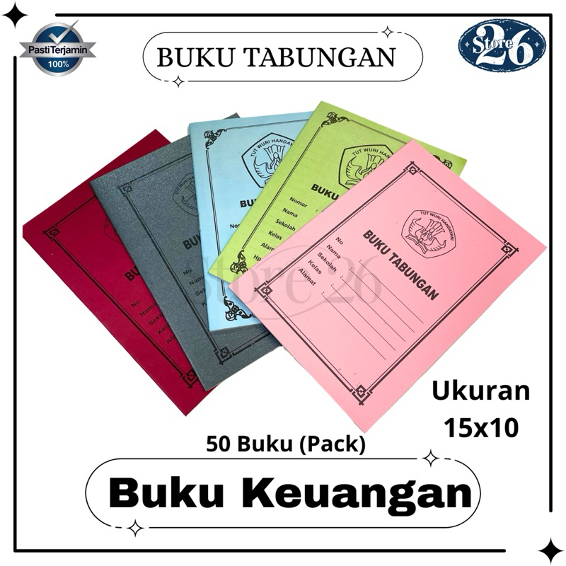 Buku Tabungan Sekolah / Buku Keuangan