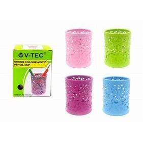 

V-TEC ROUND COLOUR MOTIF PENCIL CUP TYPE: VT-PC 1506