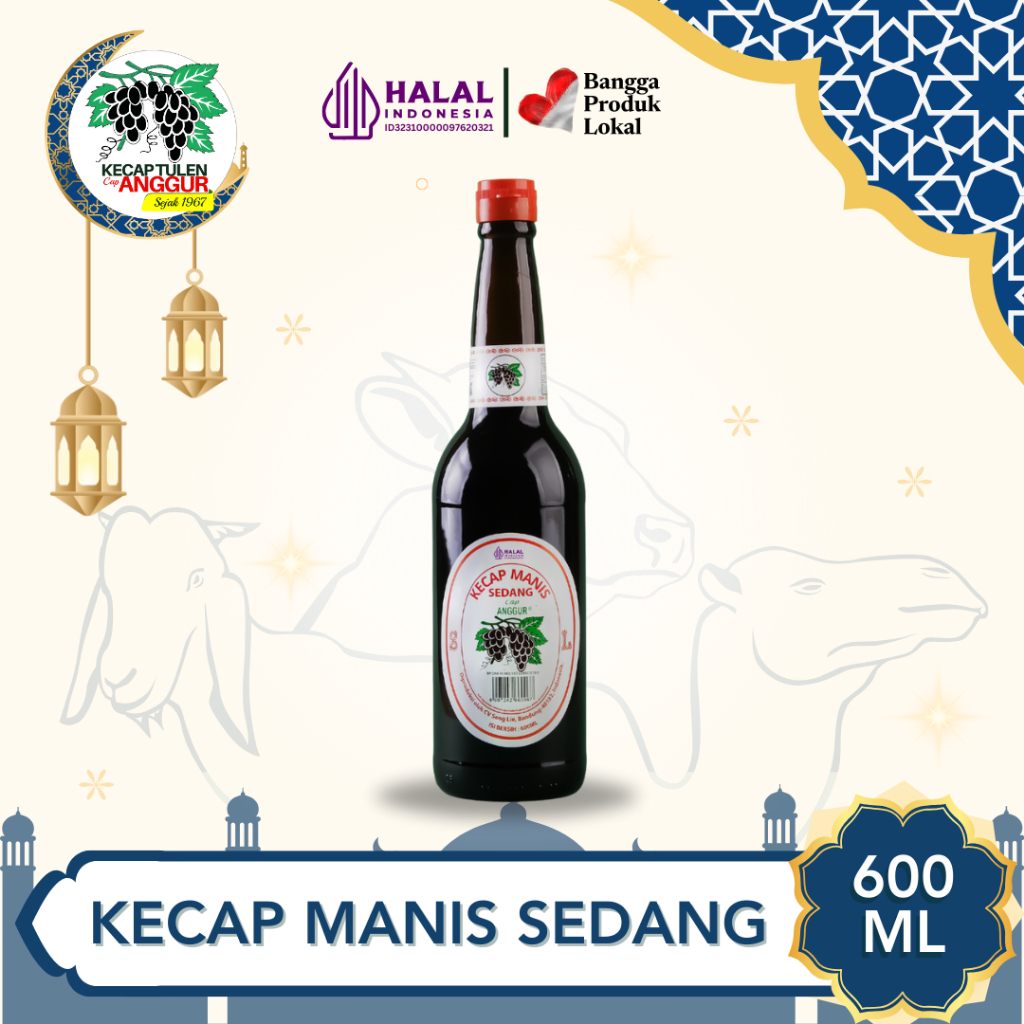 

Cap Anggur Kecap Manis Sedang 600ml (Kaca)