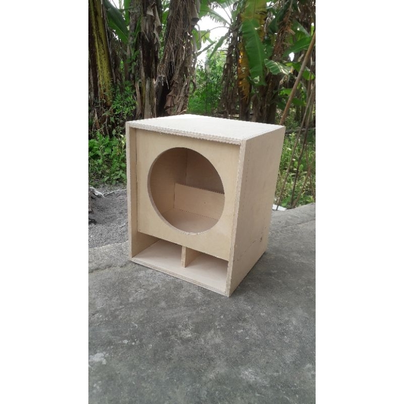 box speaker 10 inch miniscop ketebalan triplek 12mm siap pakai
