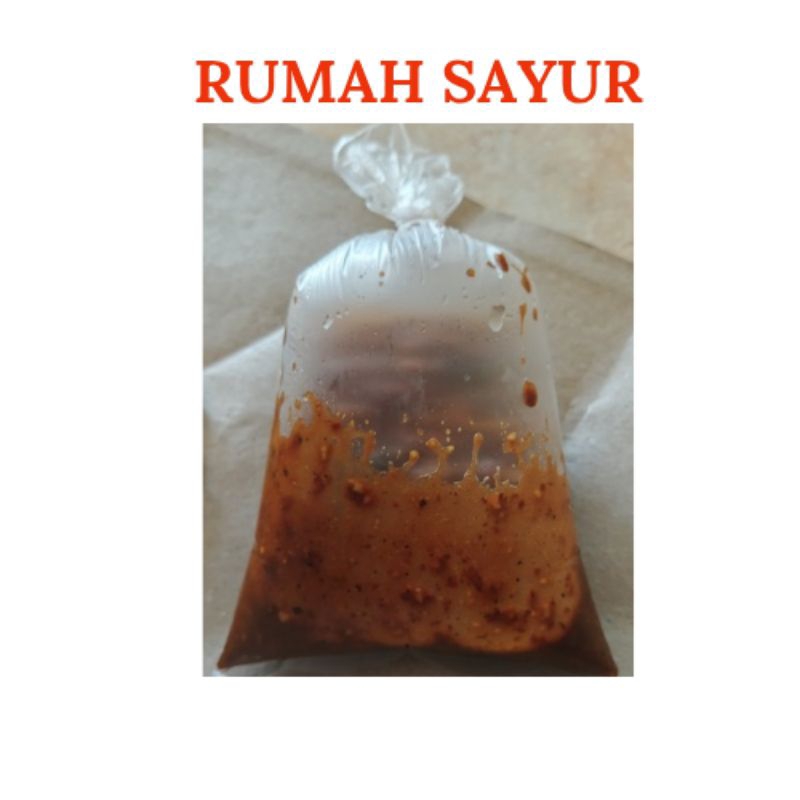 

Bumbu Rujak 1porsi tanpa buah