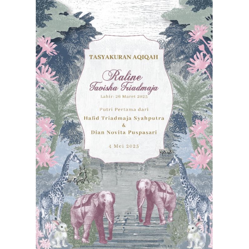 paket buku aqiqah custom