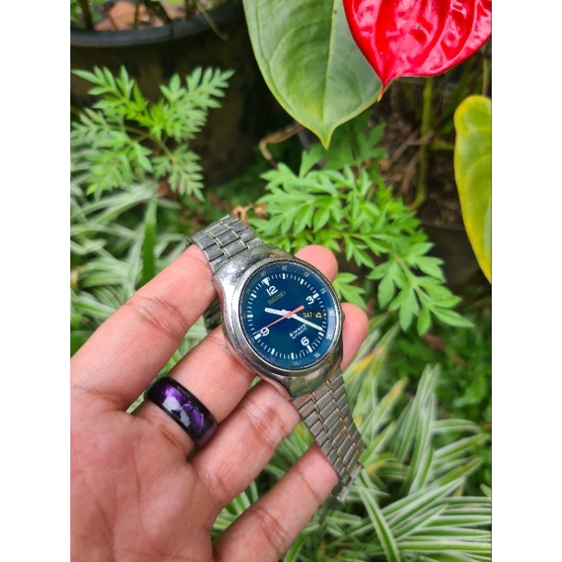 jam tangan Seiko S-Wave autometic vintage rare original