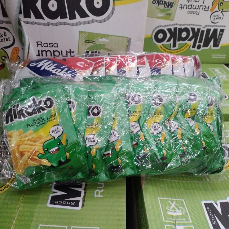 

snack mikako enak gurih isi 10 pcs per pak