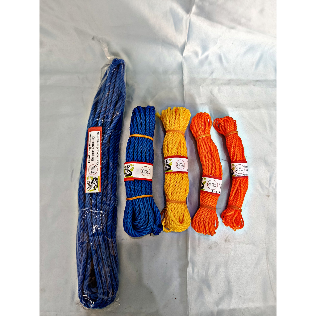 

TALI TAMBANG/TALI TAMBANG PLASTIK PANJANG 1O METER TERMURAH.
