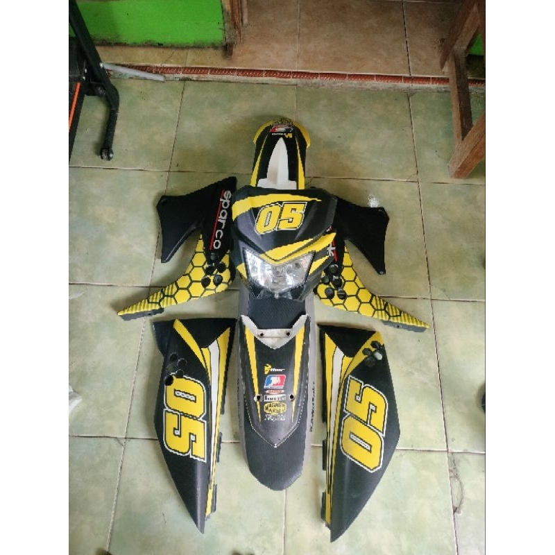 BODY SET KLX L,S OLD ORIGINAL