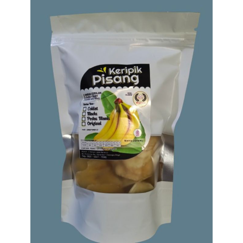 

BOGA RASA FOOD & SNACK Keripik Pisang Madu 250g