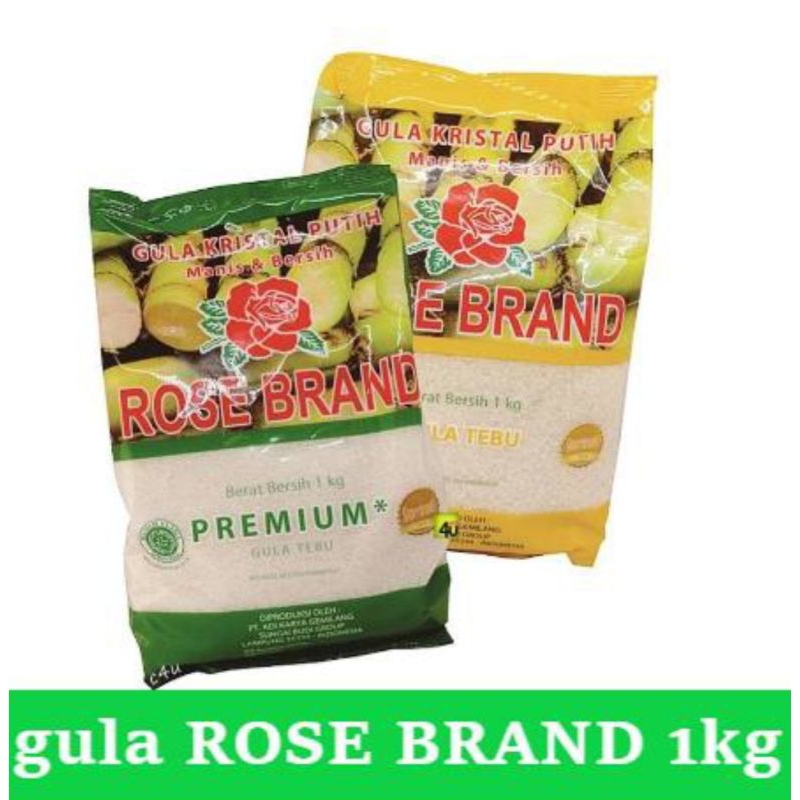 

gula rose brand kemasan 1kg