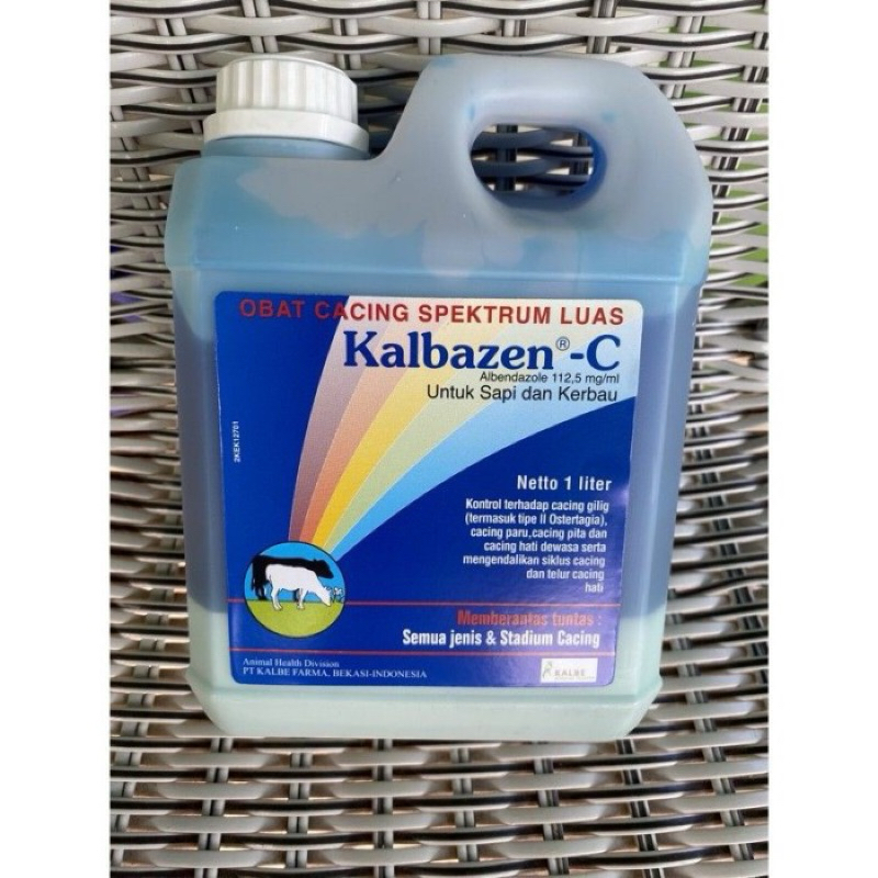Kalbazen-c obat cacing lembu 1L