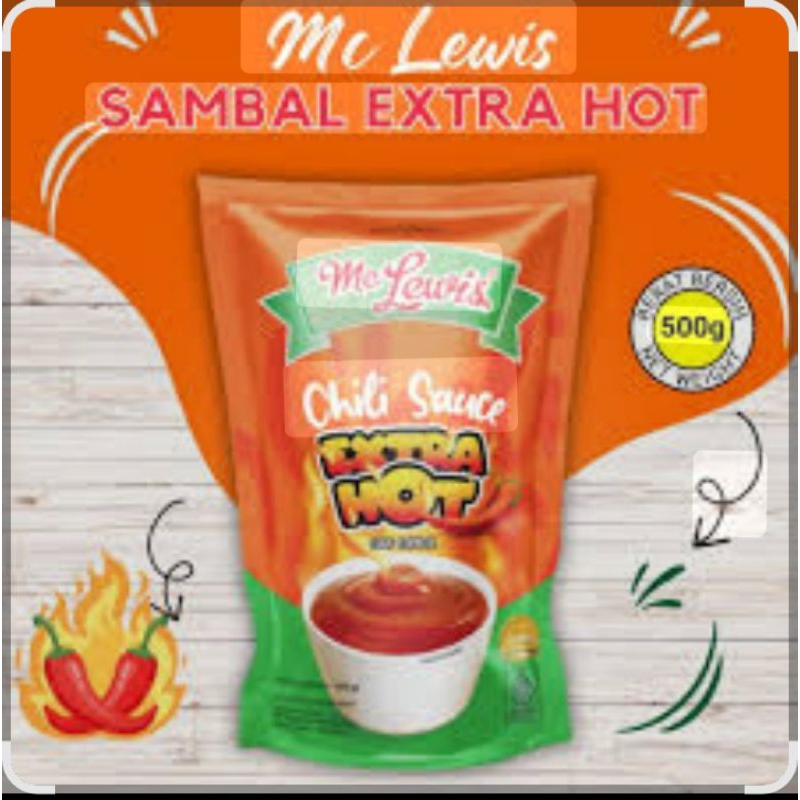 

MC Lewis Chilli Ekstra Hot 500 Gr