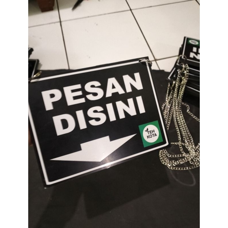 

PAKET Tulisan papan akrilik (1000pcs)