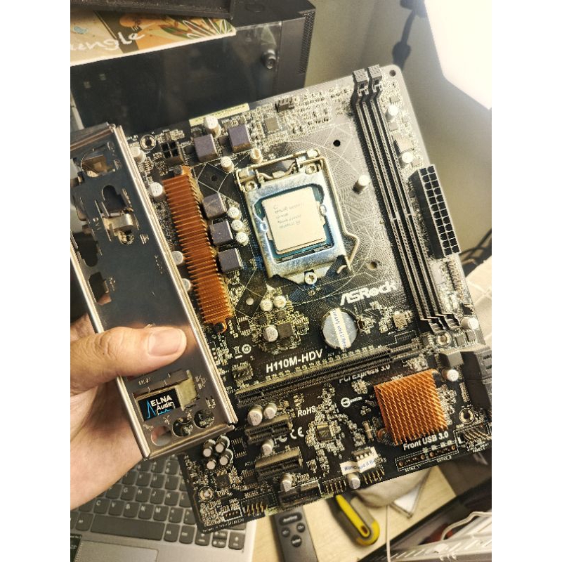 Paketan i3 6100 + Asrock H110m