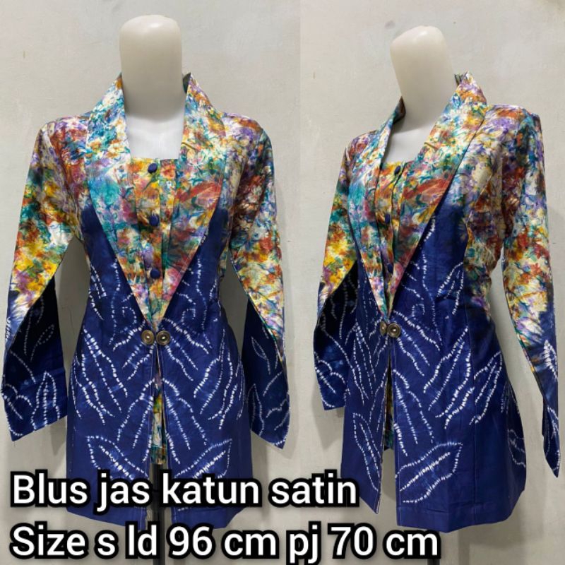 sasirangan wanita / blus sasirangan / atasan sasirangan /  STOK S LD 96 CM