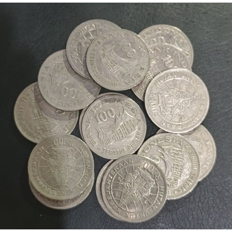 Koin Kuno 100 Rupiah Rumah Gadang 1978