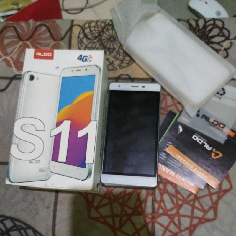 Mesin Aldo S11 4G mesin nyala normal (lcd mati) masih segel