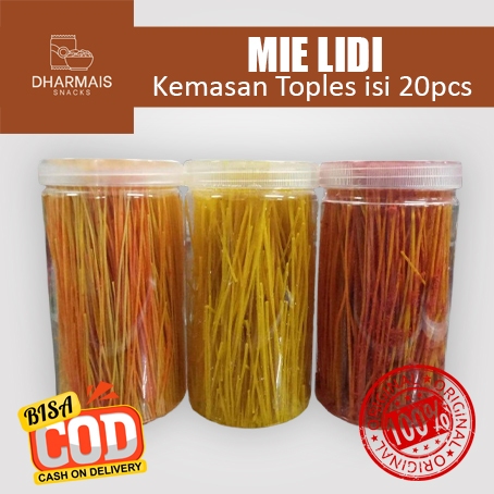 

Mie Lidi 1000an Murah – Mix Rasa Gurih Renyah | Snack Viral Gratis Toples - DHARMAIS SNACK